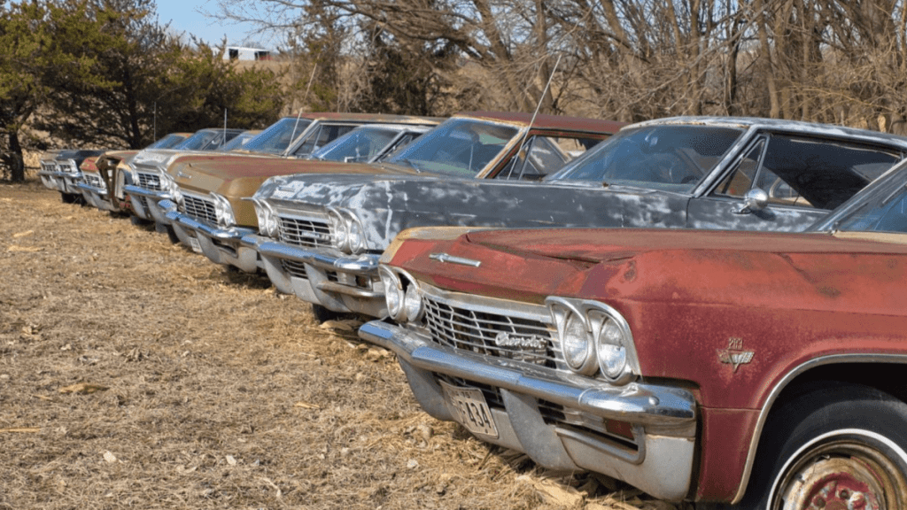 A Massive Hoard of 250 Classic Chevy Impalas Will Be Sold at Auction